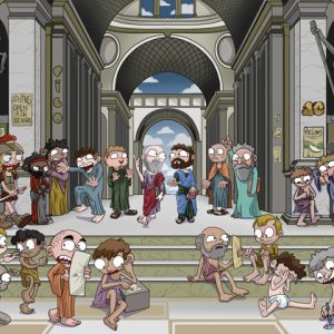 La escuela de Atenas