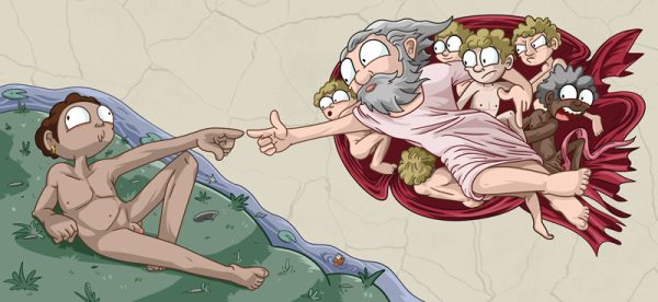 La creación de Adán